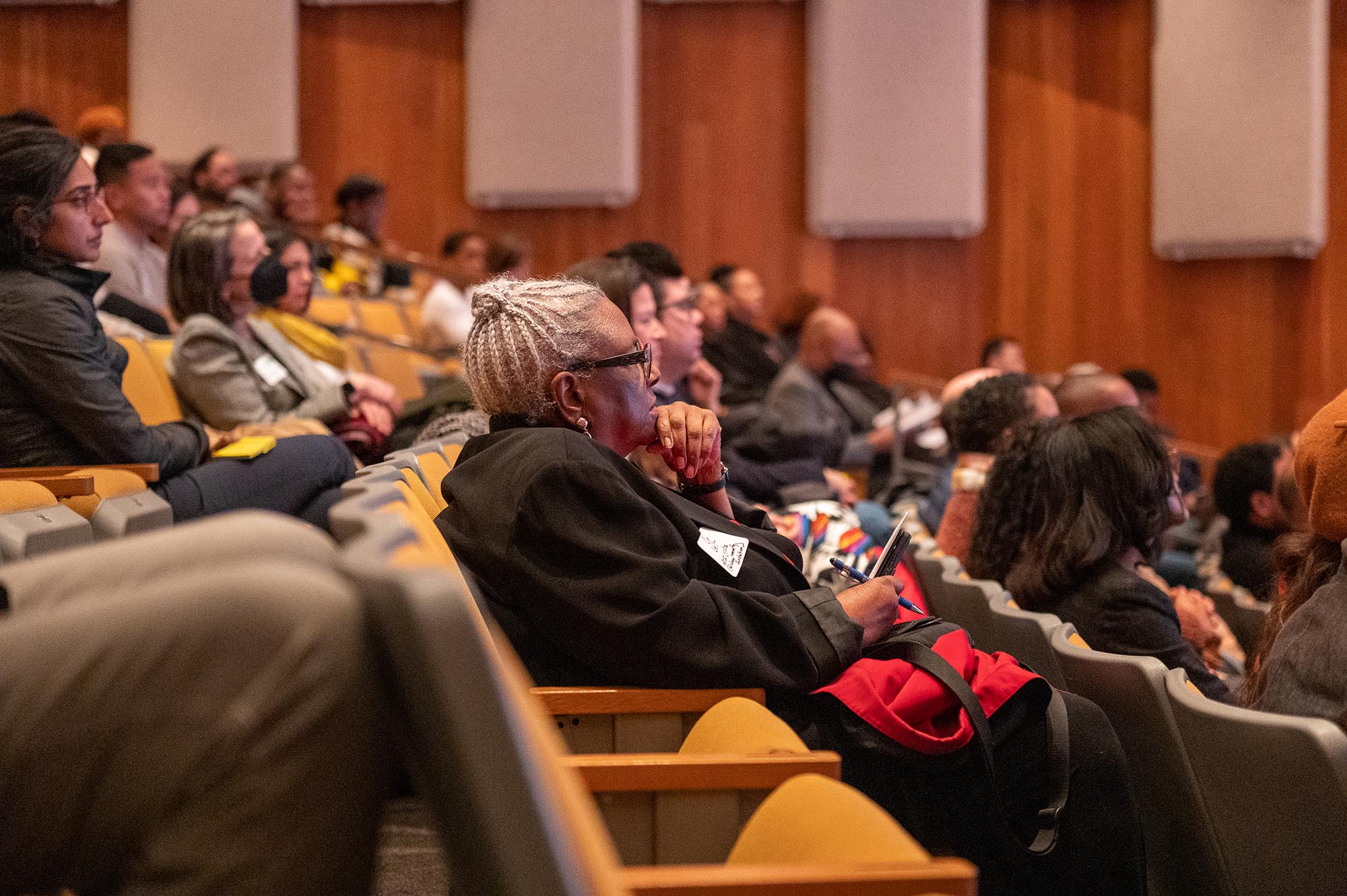 audience at 2023 Black History Month Funder Reception