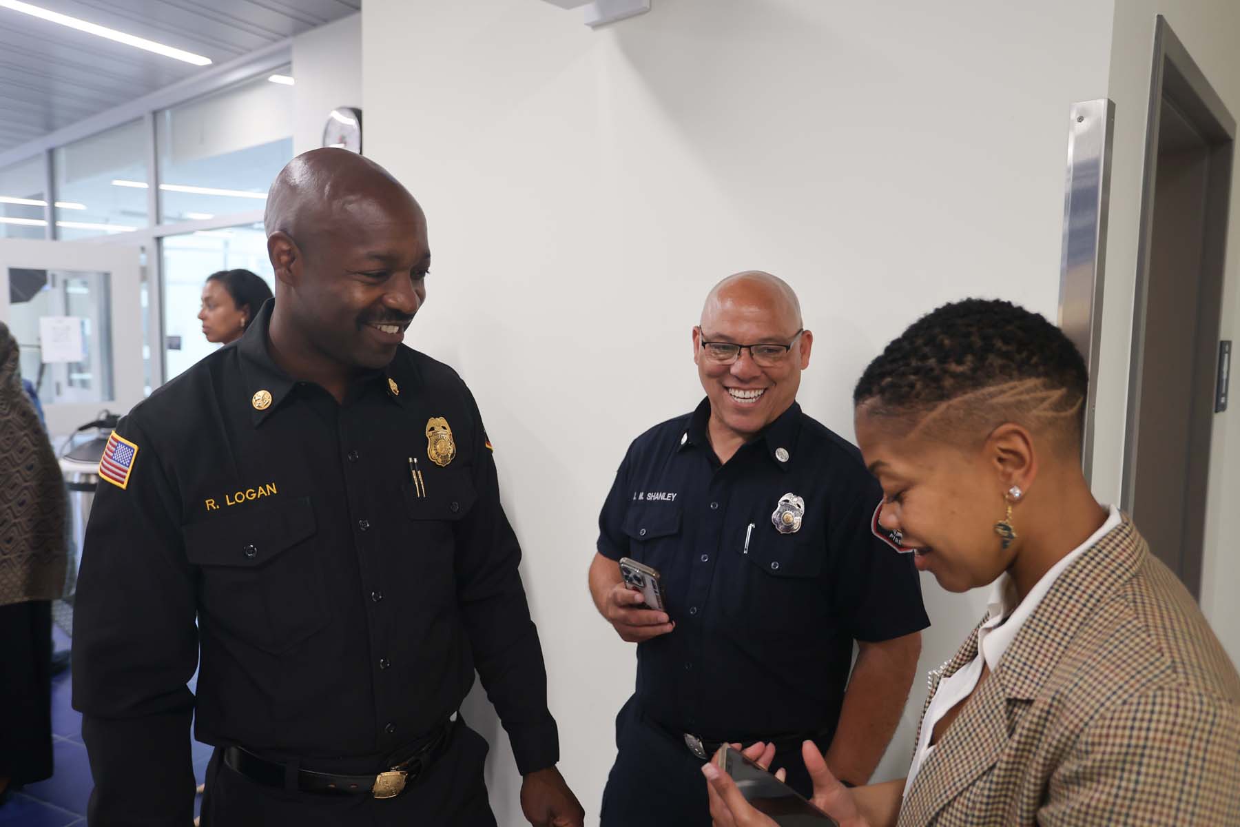 The State of Black California event series kicked off in San Diego on Juneteenth weekend - police officers