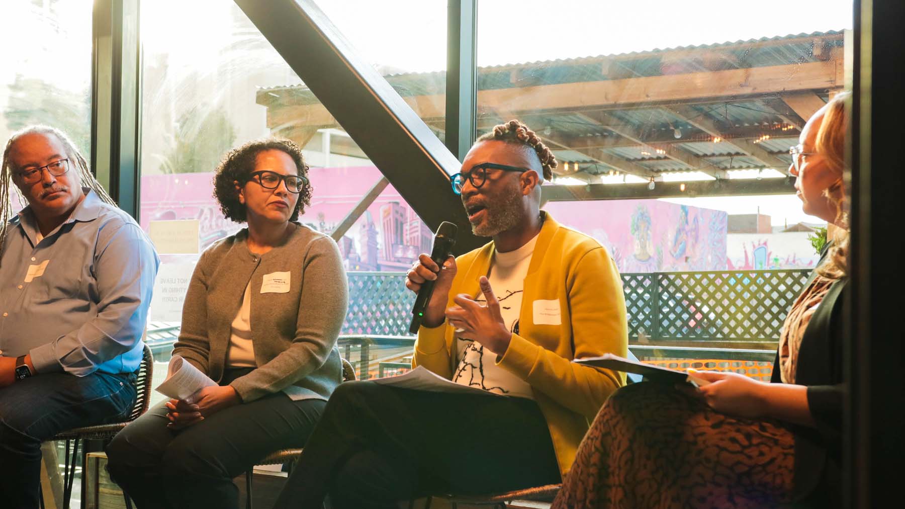 Speakers at Oakland Black History Month Event with Northern California Grantmakers